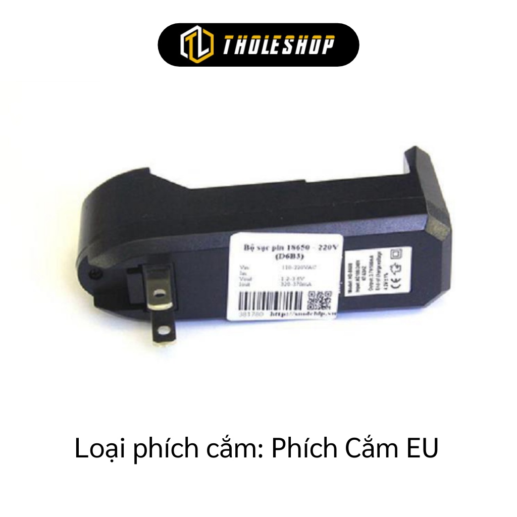 Bộ Sạc Pin - Chui Cắm Sạc Pin Lithium-ion, Liri123A,18650 Tự Động Dừng Khi Xong 5137