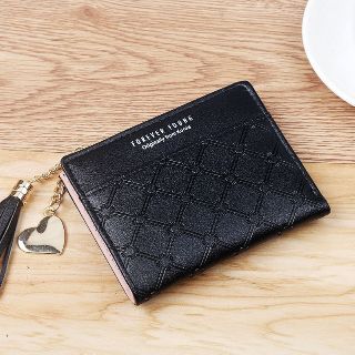 Ví mini thời trang, ví bóp mini tua rua trái tim cực đẹp