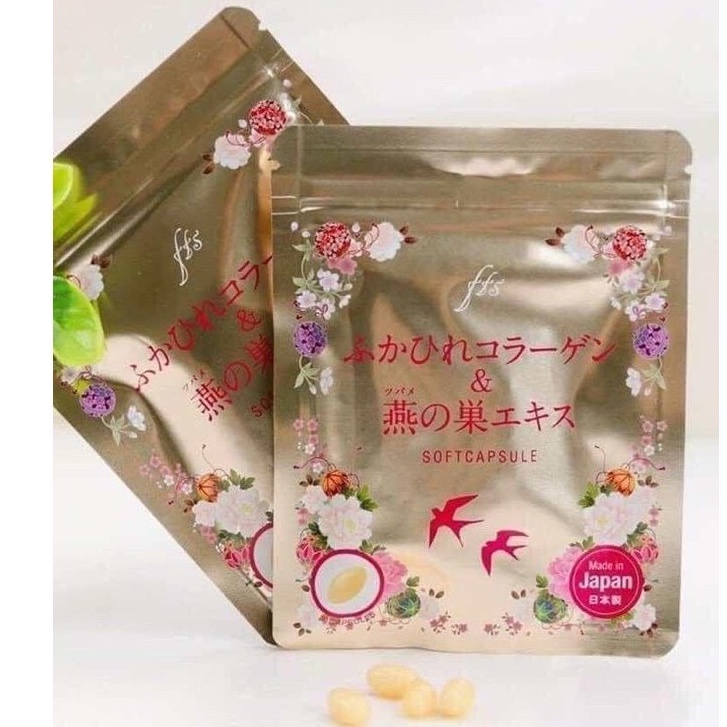 (xa kho)vien uống Collagen tổ Yến tưoi Nhật bản | Thế Giới Skin Care