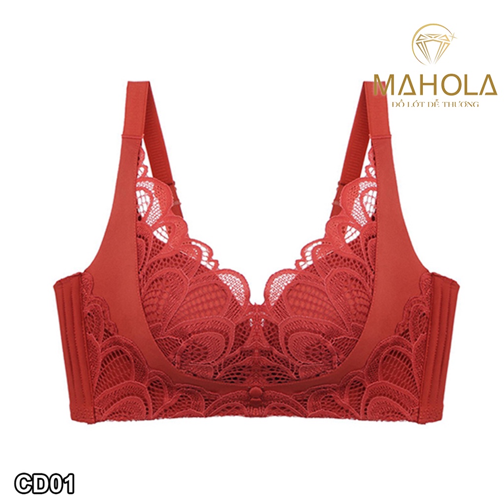 Áo lót ren định hình nâng ngực Mahola CD01