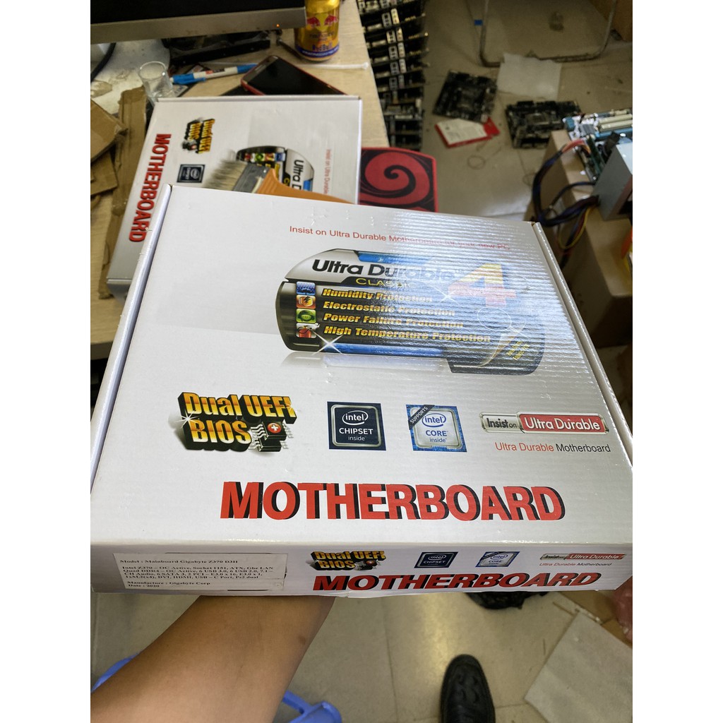Mainboad Gigabyte Z370 Mới 99,99% Full Box