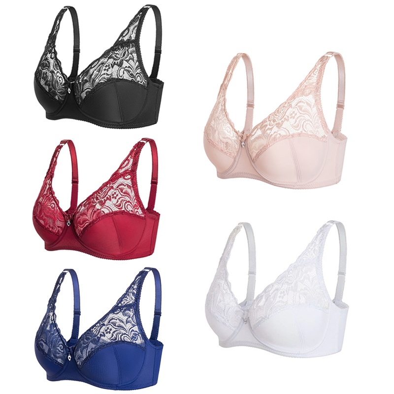 Áo lót Hoa Mỏng Nâng Ngực Hở Lưng Size Lớn Gợi Cảm Cho Nữ