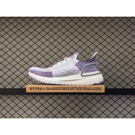 Xả Xả | Xả Xả| HOT THANH LÝ- Giày Chạy Bộ , Sneaker Nam , Nữ Ultra Boost 5.0 Trắng Tím 2020 Có Sẵn 🍀 Xịn L * . ) ¹ ! #