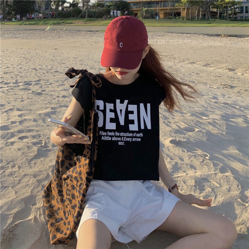 Áo Thun Không Tay Dáng Rộng Thiết Kế Mới Thời Trang Theo Phong Cách Hàn Quốc Cho Nữ