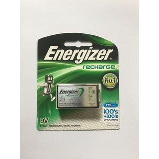 Pin sạc 9V Energizer 175 mAh vỉ 1 viên