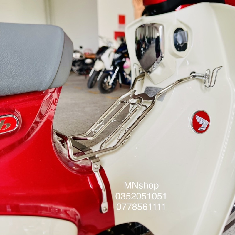 ♥ BAGA GIỮA GIÁ ĐỠ TRUNG TÂM CUB 125 INOX 10 LY H2C