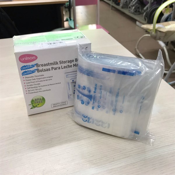Túi Trữ Sữa Unimom Compact Hàn Quốc 210ml - hộp 30 túi / 60 túi / 20 túi / 10 túi