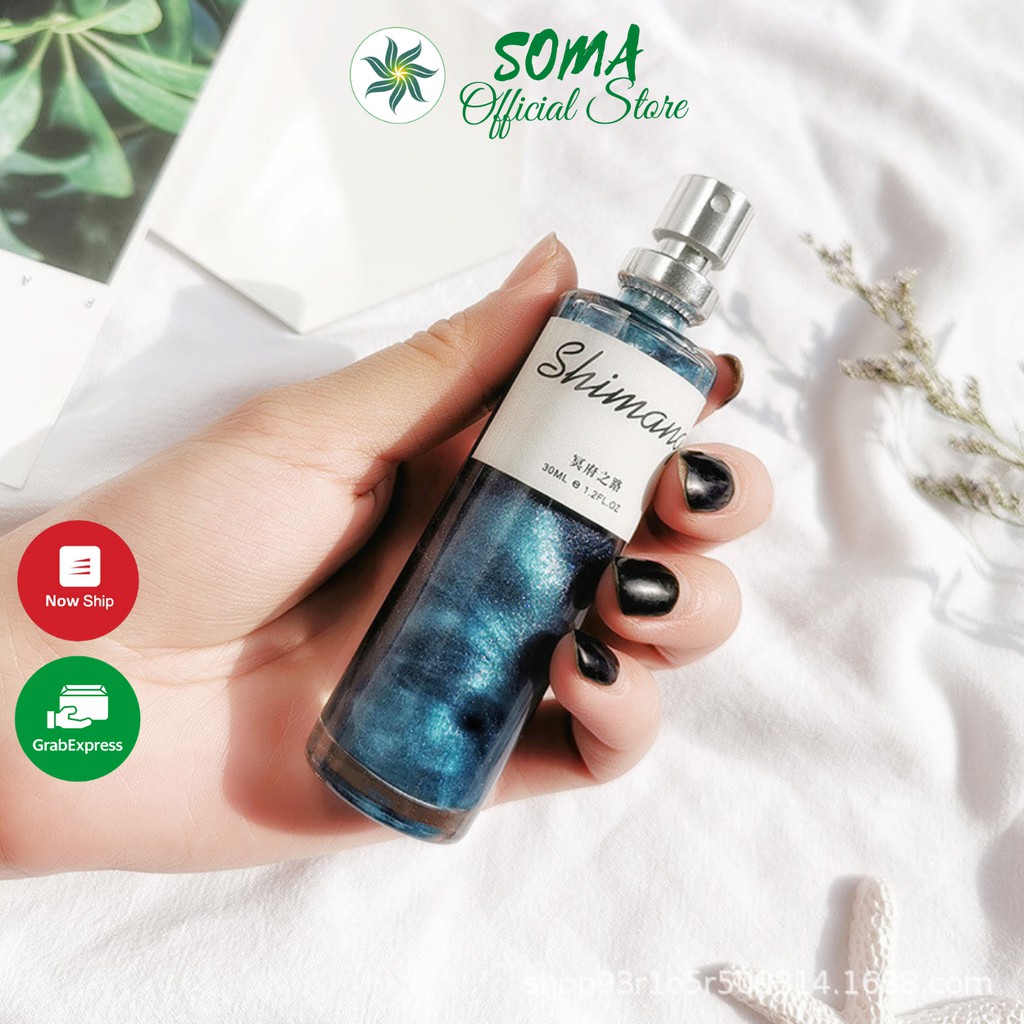 Nước hoa Shimang nội địa Trung chai óng ánh nhũ 30ml
