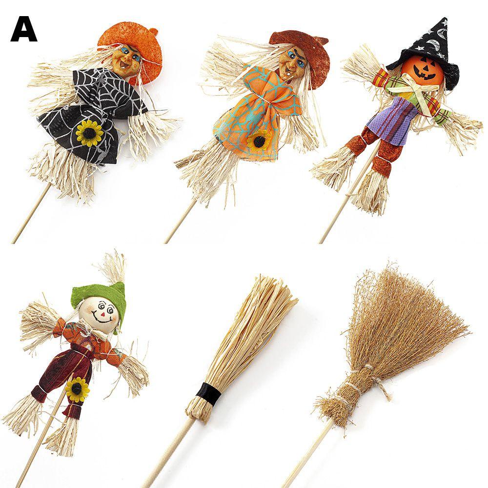JANE Set 6 Bù Nhìn Hoạt Hình Trang Trí Halloween