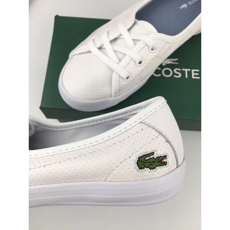 giày thể thao nữ cao cấp Lacoste đế mềm siêu êm chân