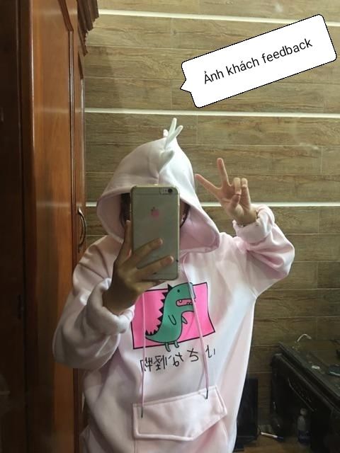 Áo Hoodie Nữ Chất Nhật Cute Có Sừng ở Mũ Đáng Yêu NL019A | BigBuy360 - bigbuy360.vn