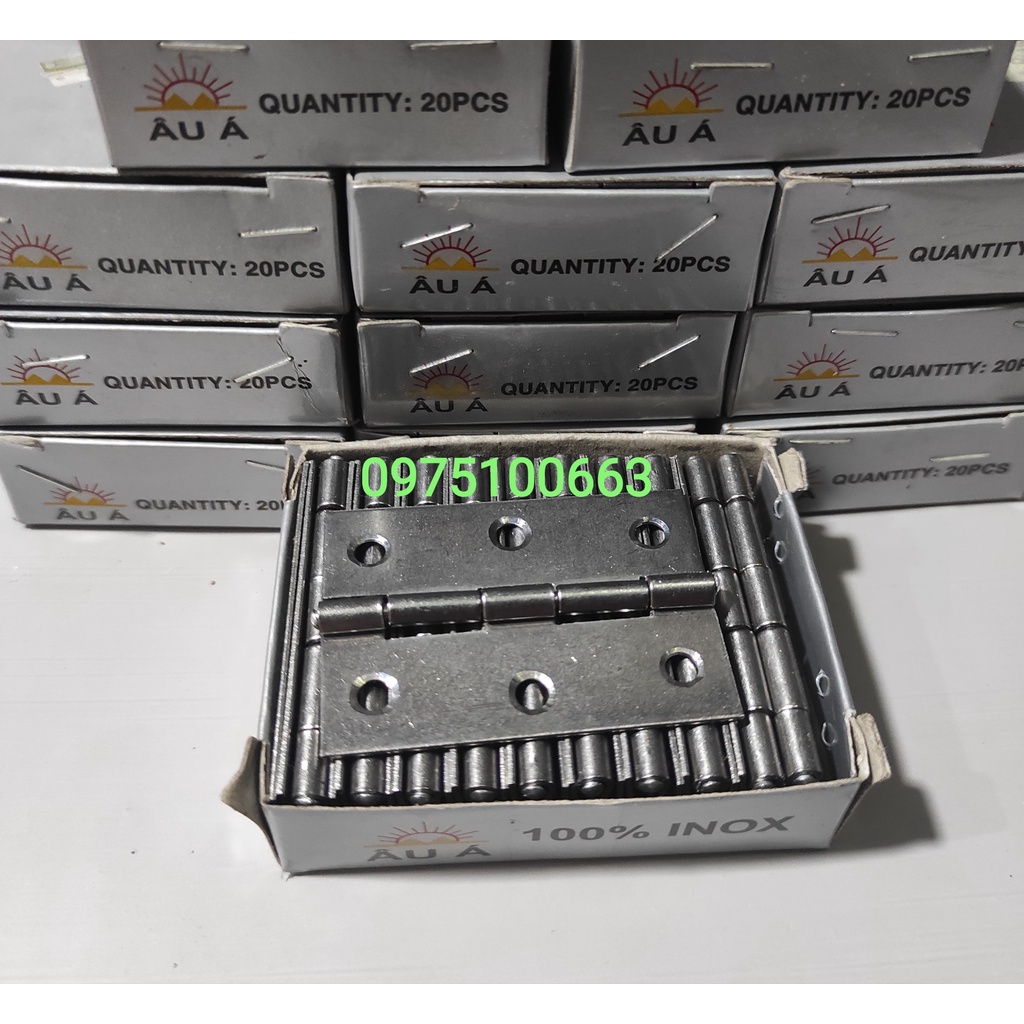 Lề lá 5F Inox - lề tủ nhôm