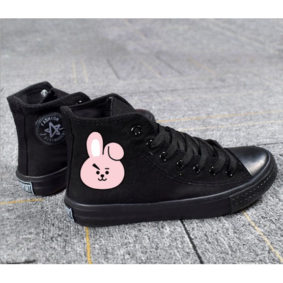 Giày Cooky Tata Chimmy Shooky Koya RJ Mang full đen