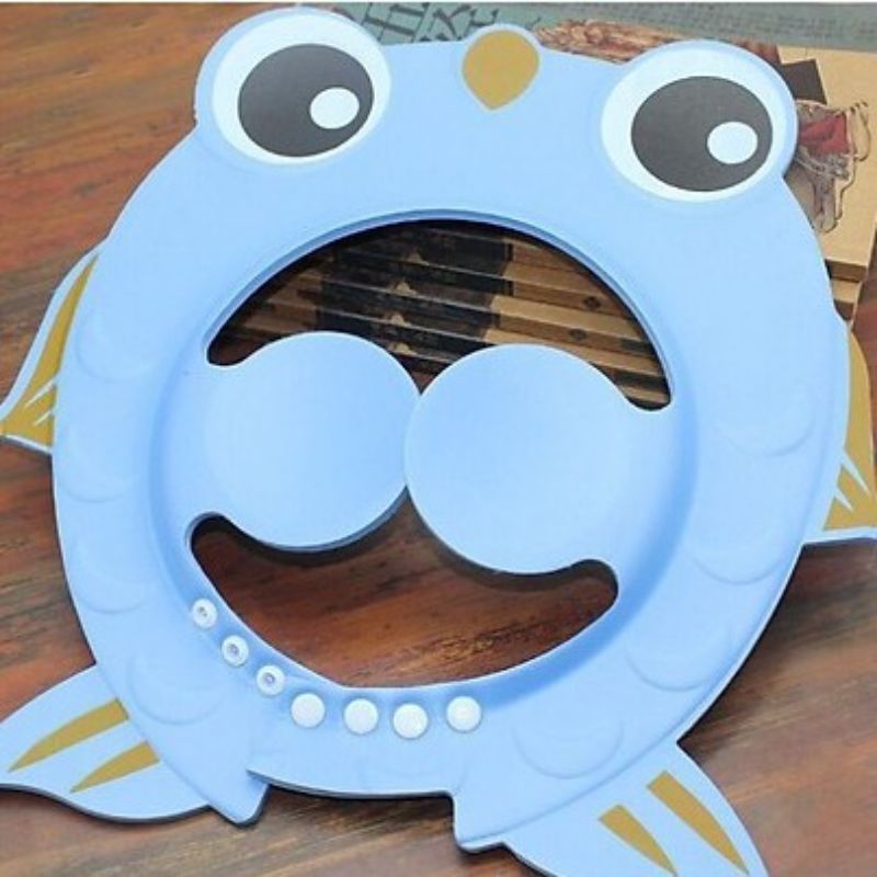 Nón gội đầu chắn nước em bé, Nón tắm bé siêu dễ thương