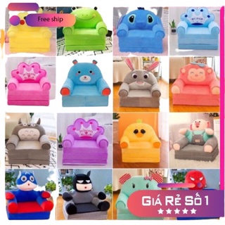 Ghế sofa, ghế lười hình thú cho bé 3 tầng