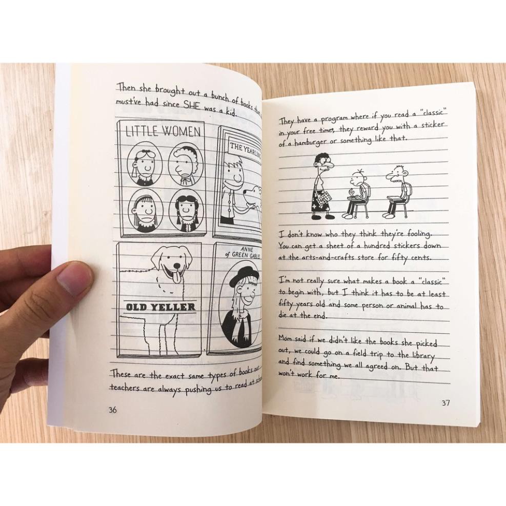 Bộ nhập Full 16q - Diary of a Wimpy kid hộp mềm