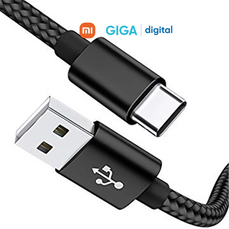 Cab/ Cáp Xiaomi Type-C chính hãng cho Redmi 10C, Xiaomi 11T, tai nghe Xiaomi - Cab bọc dù chống rối