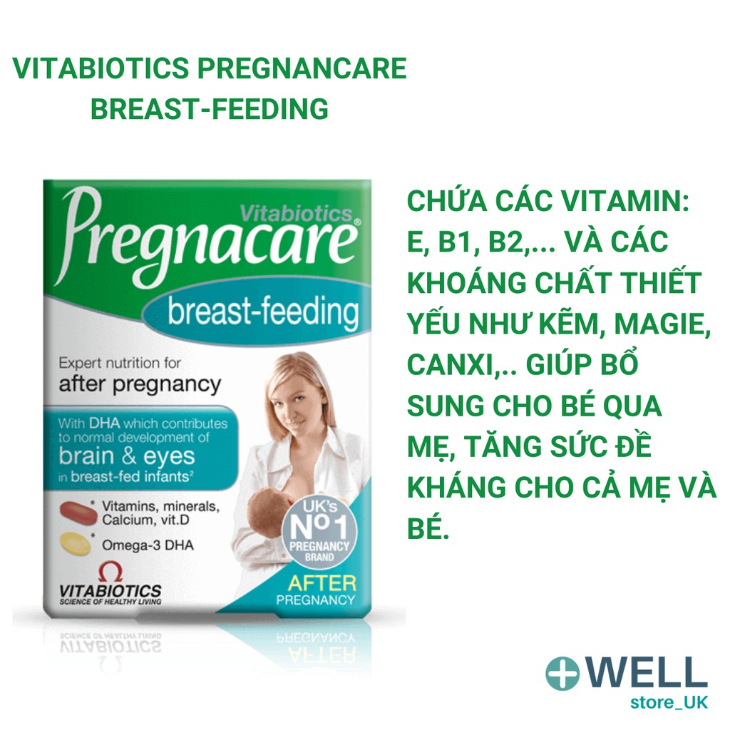 [UK-Air]Combo Vitamin Bú Anh và viên cỏ lợi sữa Fenugreek gọi sữa dồi dào cho mẹ sau sinh