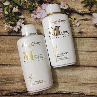 Sữa Dưỡng thể làm trắng da Bettina Barty White Musk
