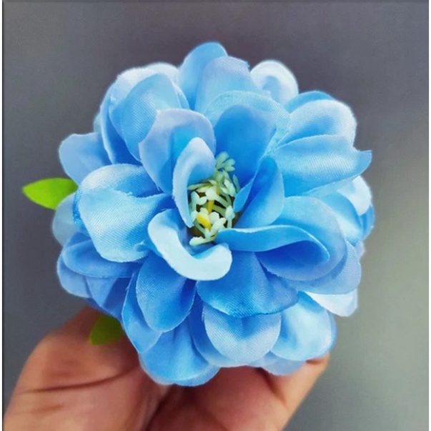 hoa trang trí bánh sinh nhật [FREESHIP❤️] hoa lụa cúc pháp trang trí bánh kem