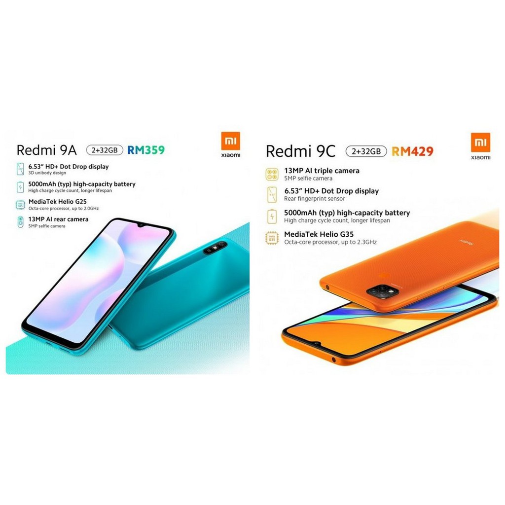 Điện thoại Xiaomi Redmi 9C - 2GB/32GB | BigBuy360 - bigbuy360.vn