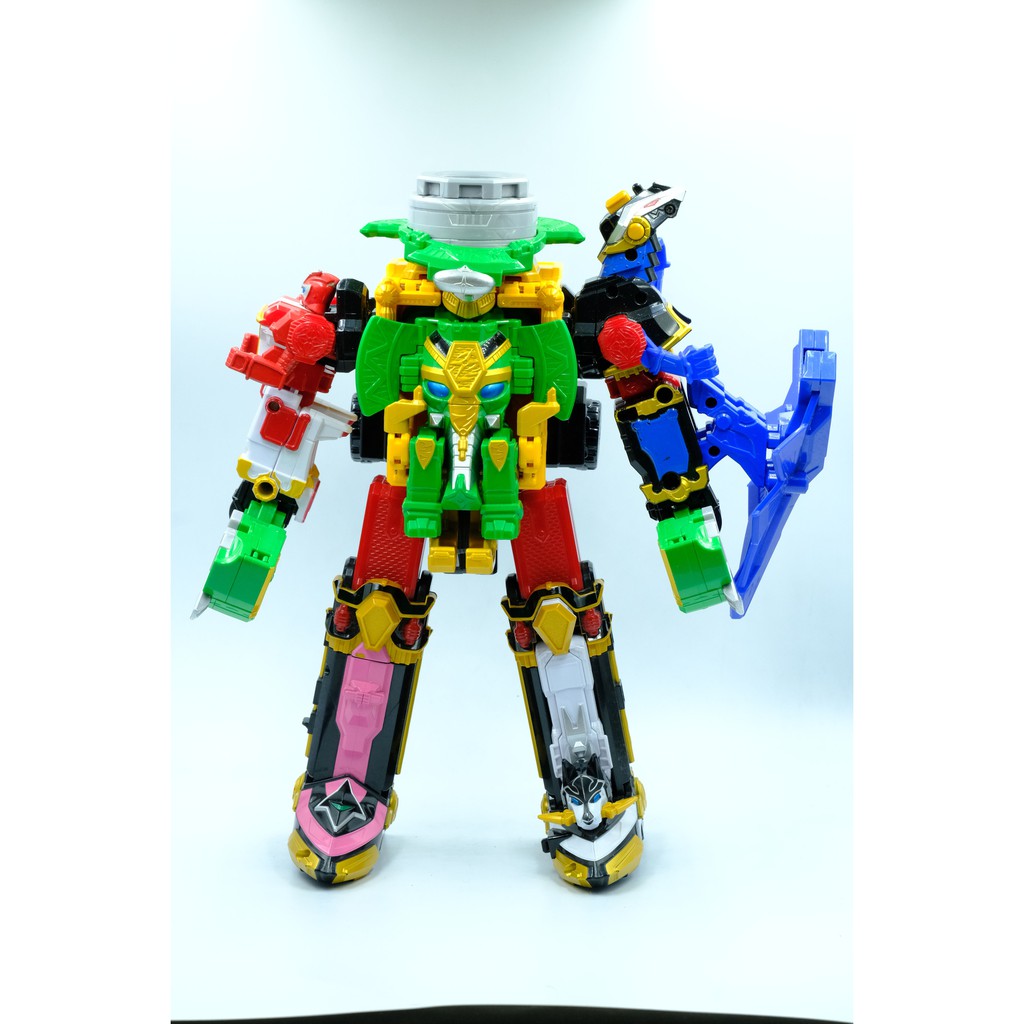 Mô hình DX Shurikenjin Chính hãng Bandai Shuriken Sentai Ninninger Gattai OtomoNin Paon UFO Surfer Siêu nhân phi tiêu