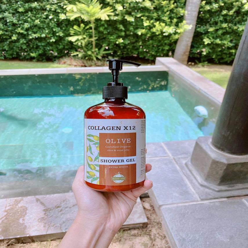 Sữa tắm thải độc trắng da COLLAGEN x12 - THẢI ĐỘC TOÀN THÂN COLLAGEN X12
