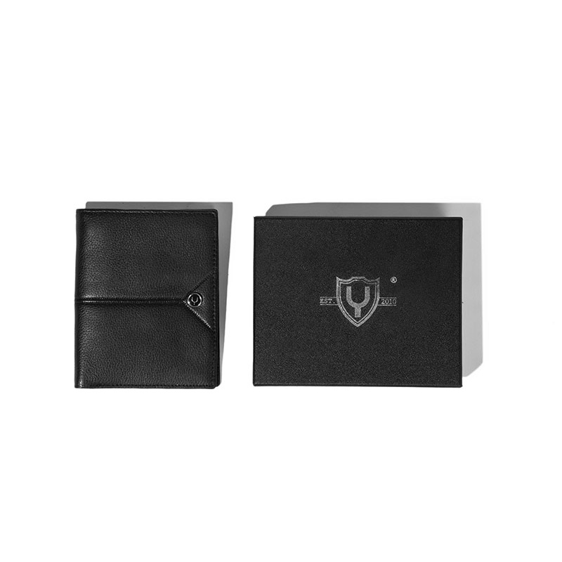 Ví Nam Trơn Da Bò Cao Cấp Nhỏ Gọn Thời Trang Thương Hiệu Y2010 Nguyên Bản V24 21232 |YaMe|