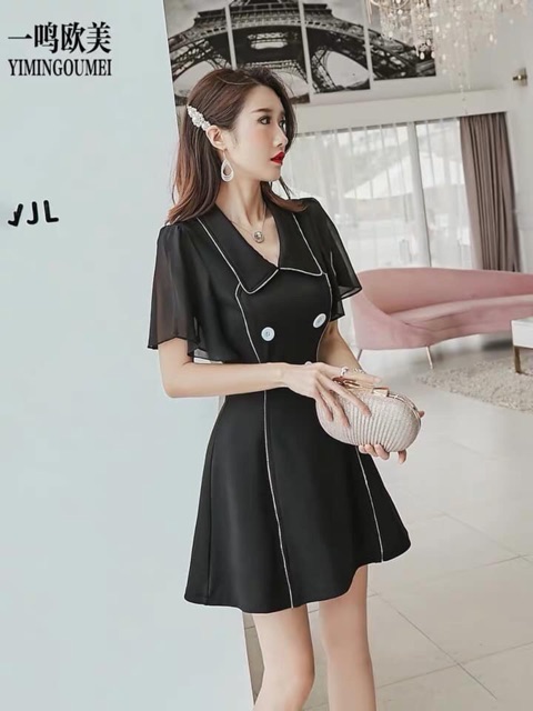 🍒Đầm xoè tay voan Bigsize 60-85 ký | BigBuy360 - bigbuy360.vn