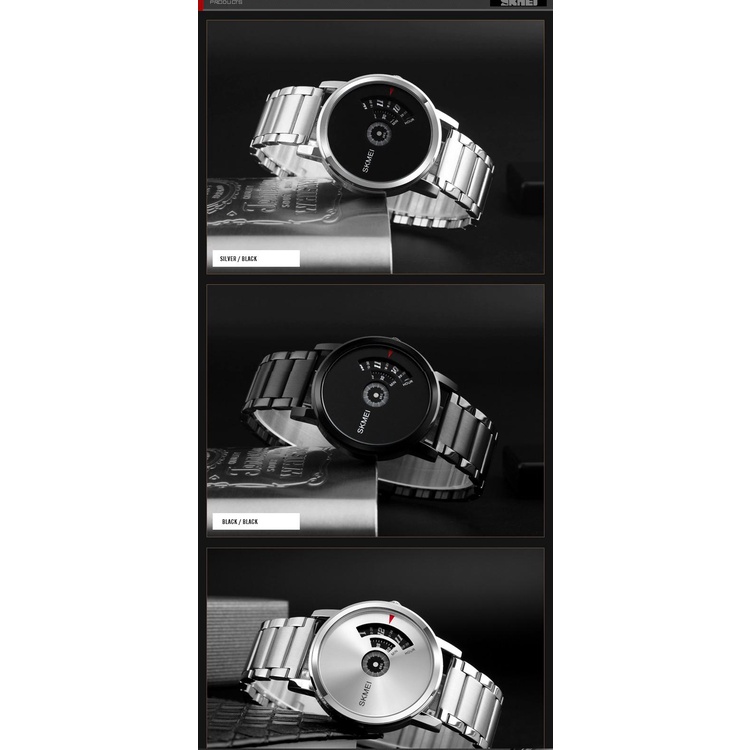 Đồng hồ Unisex SKMEI 1260 chạy dọc độc đáo