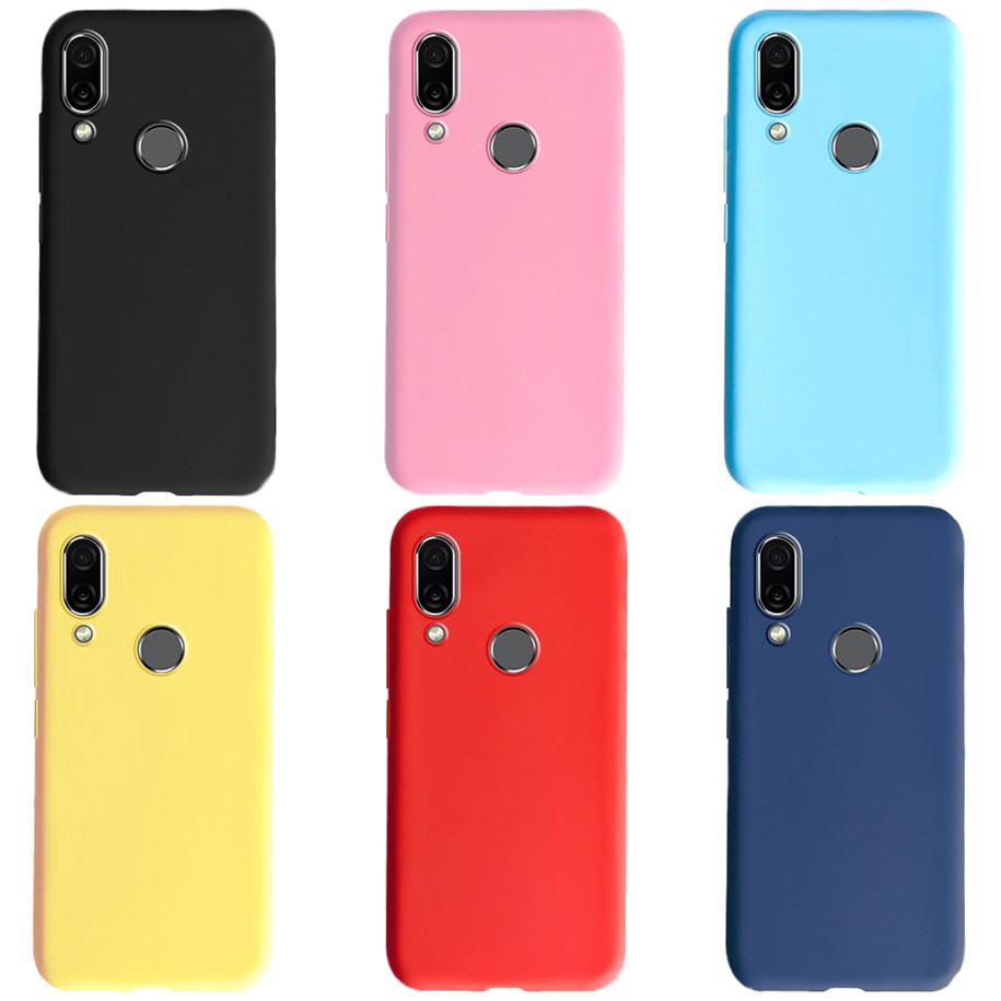 Ốp điện thoại silicone mềm màu kẹo cho Huawei Honor Play 6.3 COR-L09 COR-L29