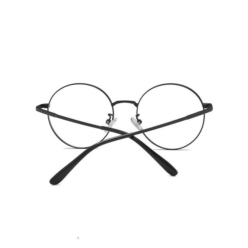 TWINKLE Kính Chống Bức Xạ Tròng Tròn Gọng Kim Loại Thời Trang Cho Nữ