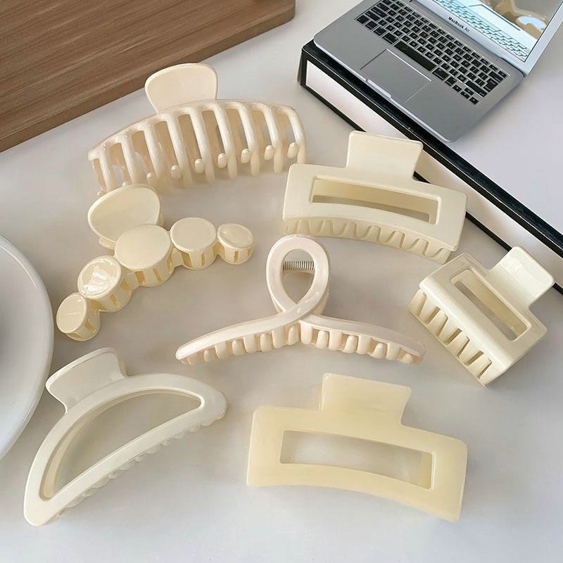 Kẹp Tóc Hình Vuông Màu Ombre Phong Cách Hàn Quốc Thời Trang Cho Nữ