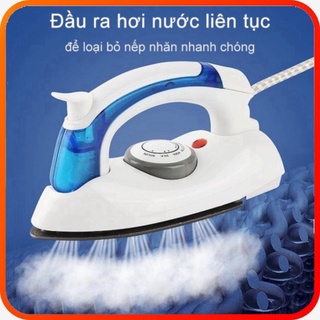 Bàn ủi mini du lịch gấp gọn tiện lợi - Bàn là khô cầm tay mini xếp gọn .