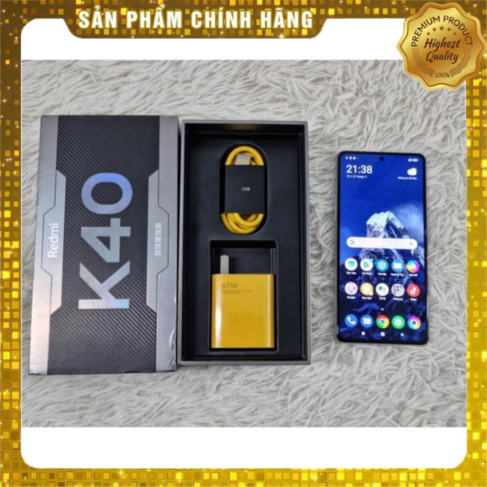 Điện thoại Xiaomi Redmi K40 Gaming Edition (Sẵn tiếng Việt) bản RAM 12GB ROM 128GB - Hàng Nhập Khẩu Bảo Hành Điện TTháng