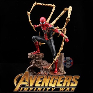 Mô hình iRon Spider Man Avengers Infinity War DST 28cm (Figure Tĩnh)