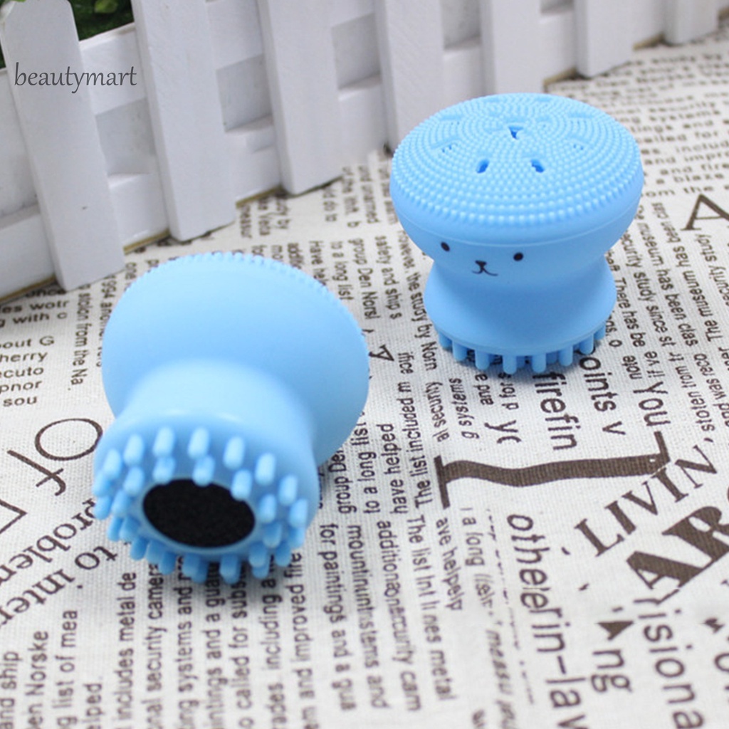 [Hàng mới về] Cọ rửa mặt cầm tay hỗ trợ làm sạch sâu mát xa da mặt tiện dụng