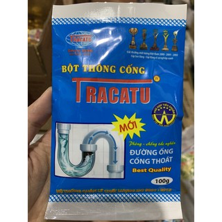 Bột Thông Ống Nước, Bột Thông Cống Tracatu Hàng Việt Nam (1 Gói)