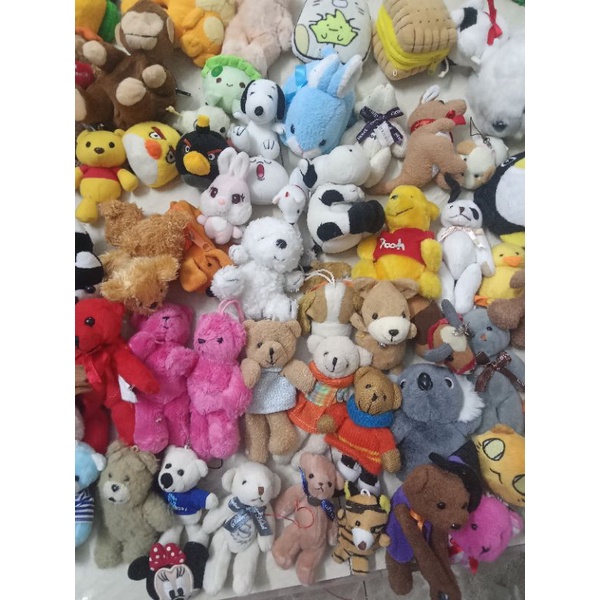 Gấu bông mini hàng si size 3-10cm"giao ngẫu nhiên"