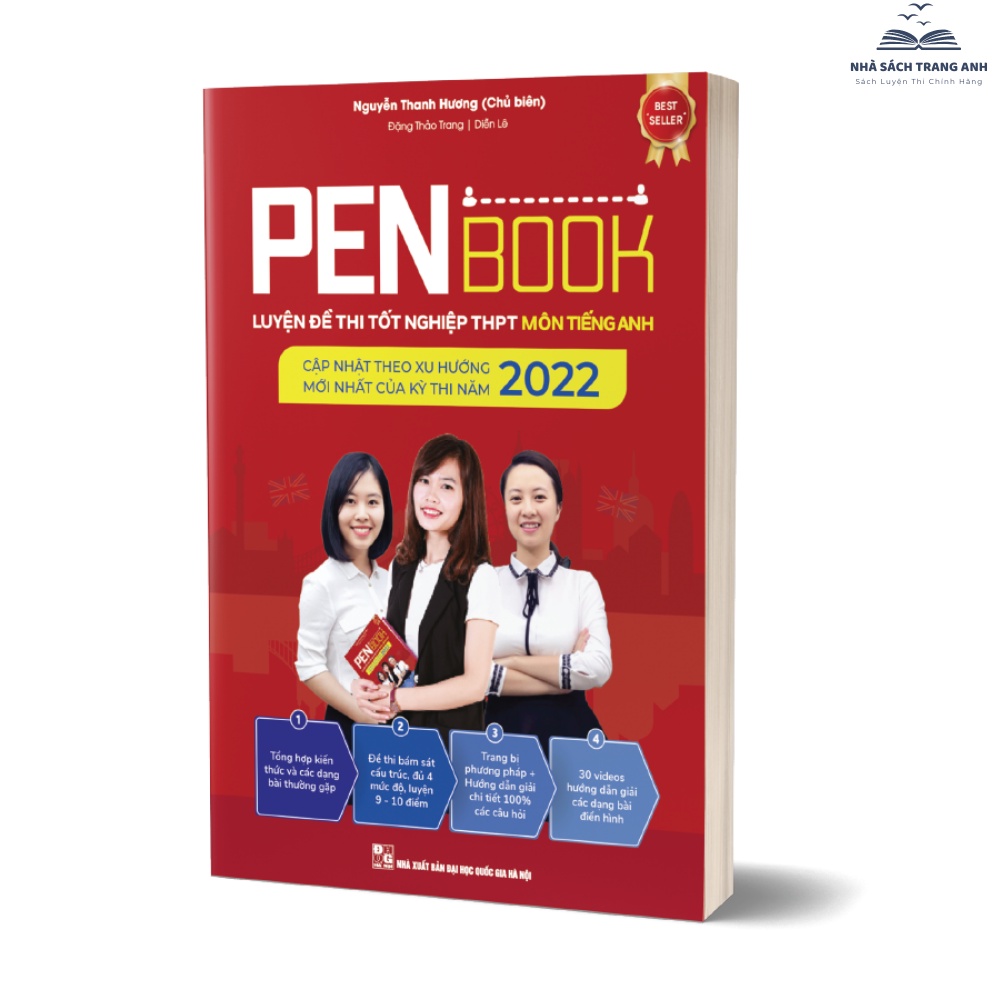 Sách - PENBOOK 2022 Luyện Thi Tốt nghiệp THPT Môn Tiếng Anh