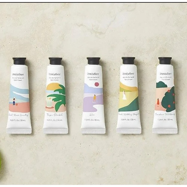 Kem Dưỡng Da Tay Innisfree Jeju Life Perfumed Hand Cream 30ml