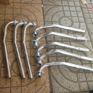 Cổ pô inox 304 gắn wave,sirius.