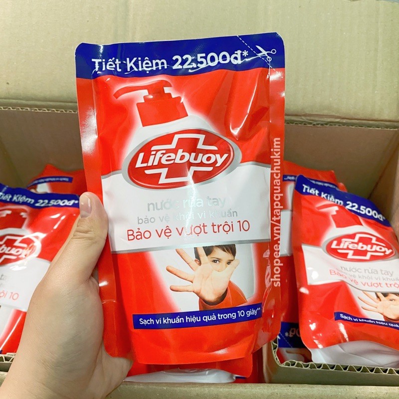 Túi 450G Nước rửa tay LIFEBUOY ( lifeboy / lifebouy ) xà bông diệt khuẩn