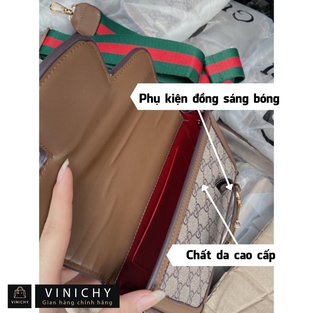 Túi xách nữ đeo chéo, túi đi chơi, đi học VINICHY, da cao cấp size 24cm HA075