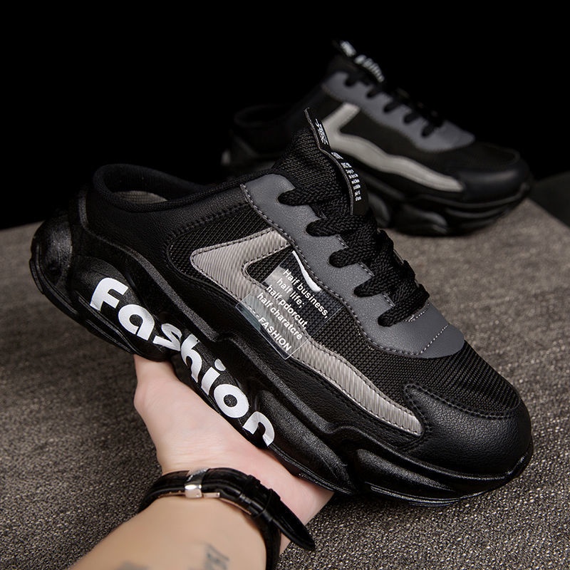 Giày Thể Thao Phối Lưới Thoáng Khí Chống Trượt Thời Trang Mùa Hè 2022 Cho Nam