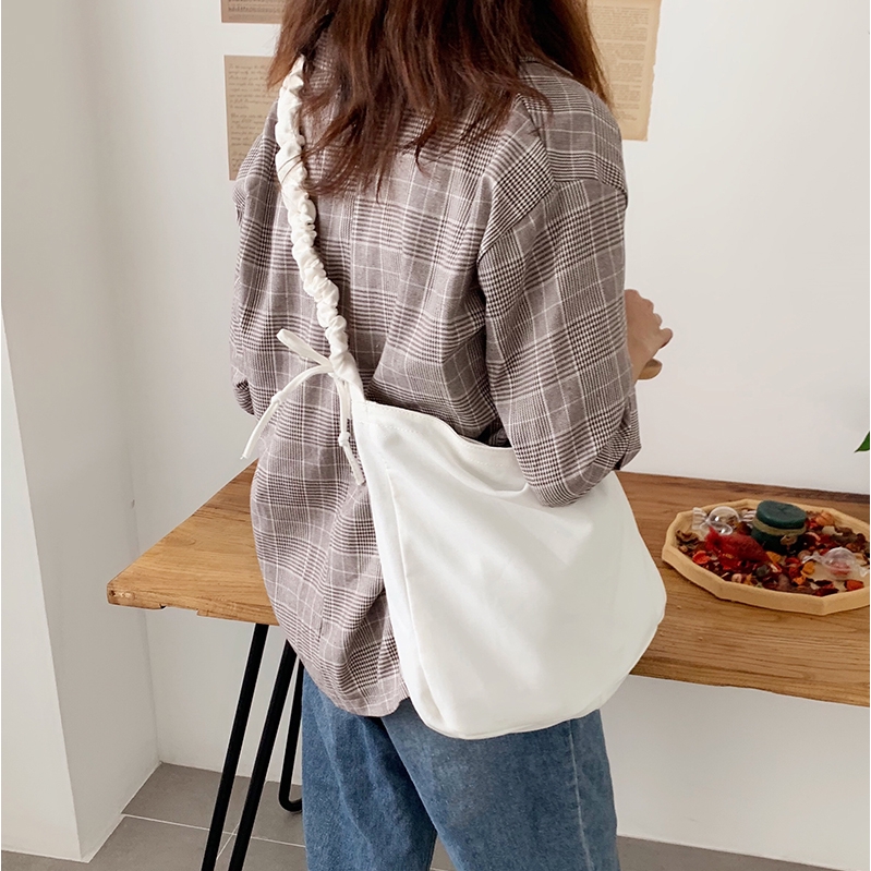 [ BLACKFRIDAY ] Túi tote vải bố đựng đồ canvas đeo chéo GISAH TX390 - Hà Nội