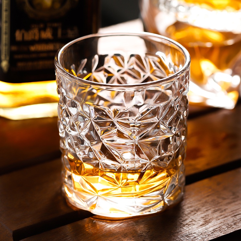 Ly Thủy Tinh Uống Whisky | Ly Rock Sang Trọng Phong Cách Châu Âu