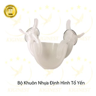 [KHUÔN NHỰA] BỘ KHUÔN ÉP NHỰA ĐINH HÌNH TỔ YẾN - KHÔNG LỖ + 2 KẸP NHỰA