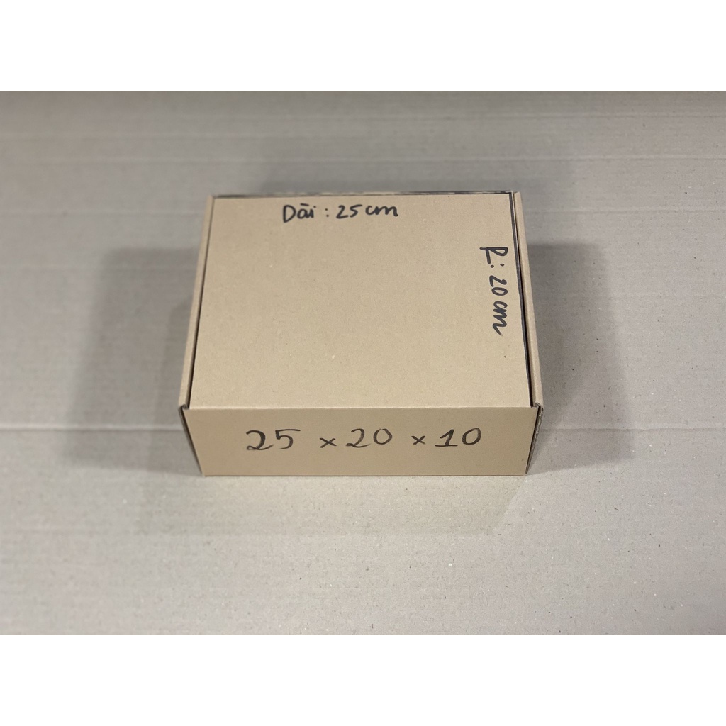 Hộp carton nắp gài HUPUNACARTON combo 20 hộp giấy carton nắp gài đóng hàng SL00