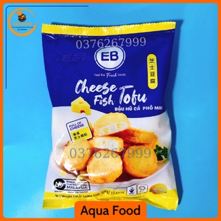 Đậu hũ phô mai Cheese Fish Tofu EB/đậu hủ phô mai Malaysia dùng làm viên thả lẩu, xiên que chiên, nấu, hấp, nướng